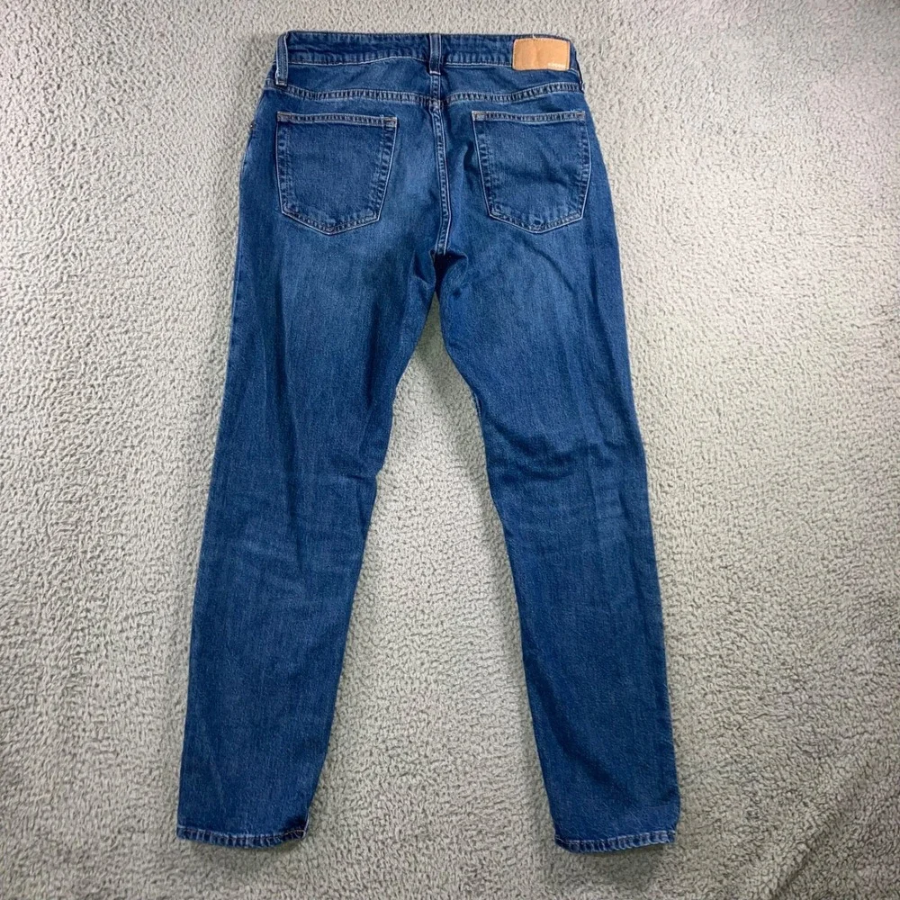 Bonobos Jeans Men 31x32 Low Rise Slim Straight Stretch Medium Wash Whisker 31x29